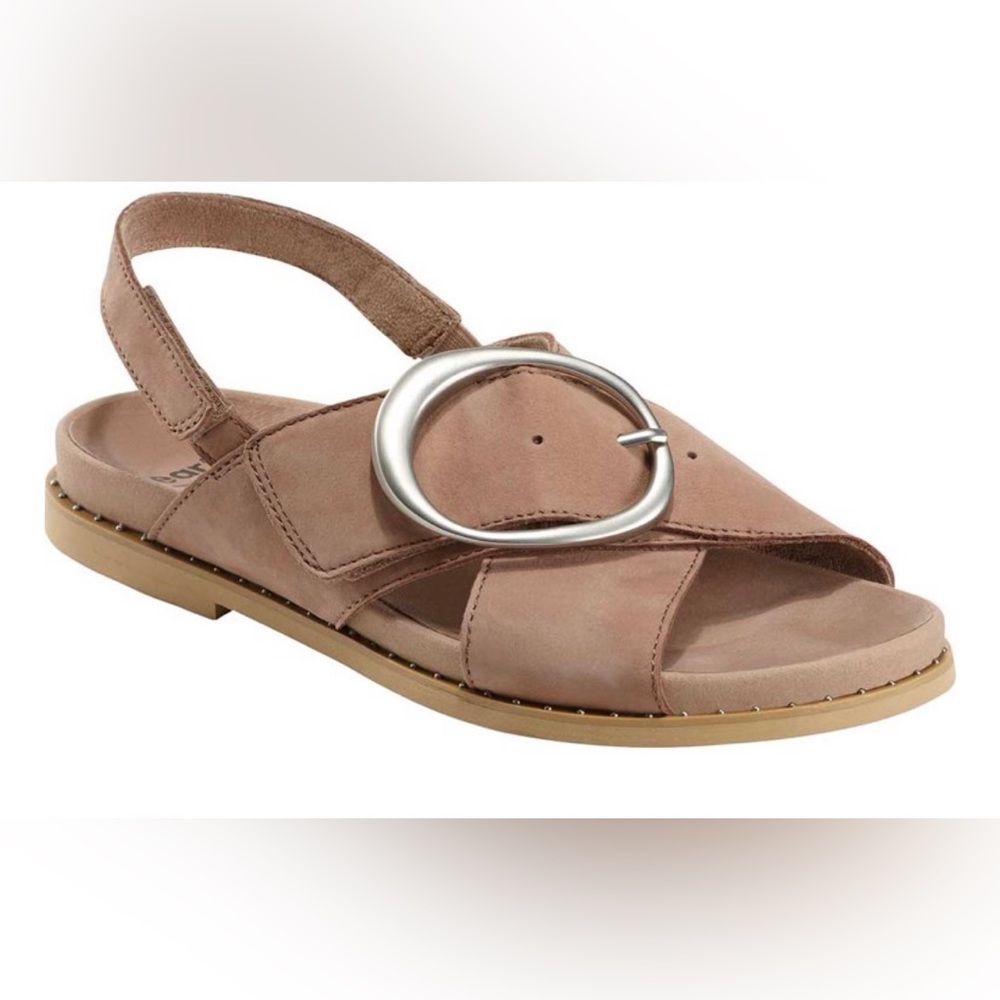 Earth Women's Grove Ambrosia Sandals Dark Blush Leather - Size 10 NWOB